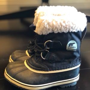 Kids Sorel Waterproof Snow Boot Yoot Pac Size 12